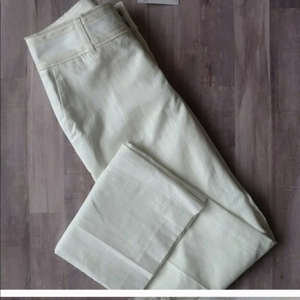 Cream/White dress pants